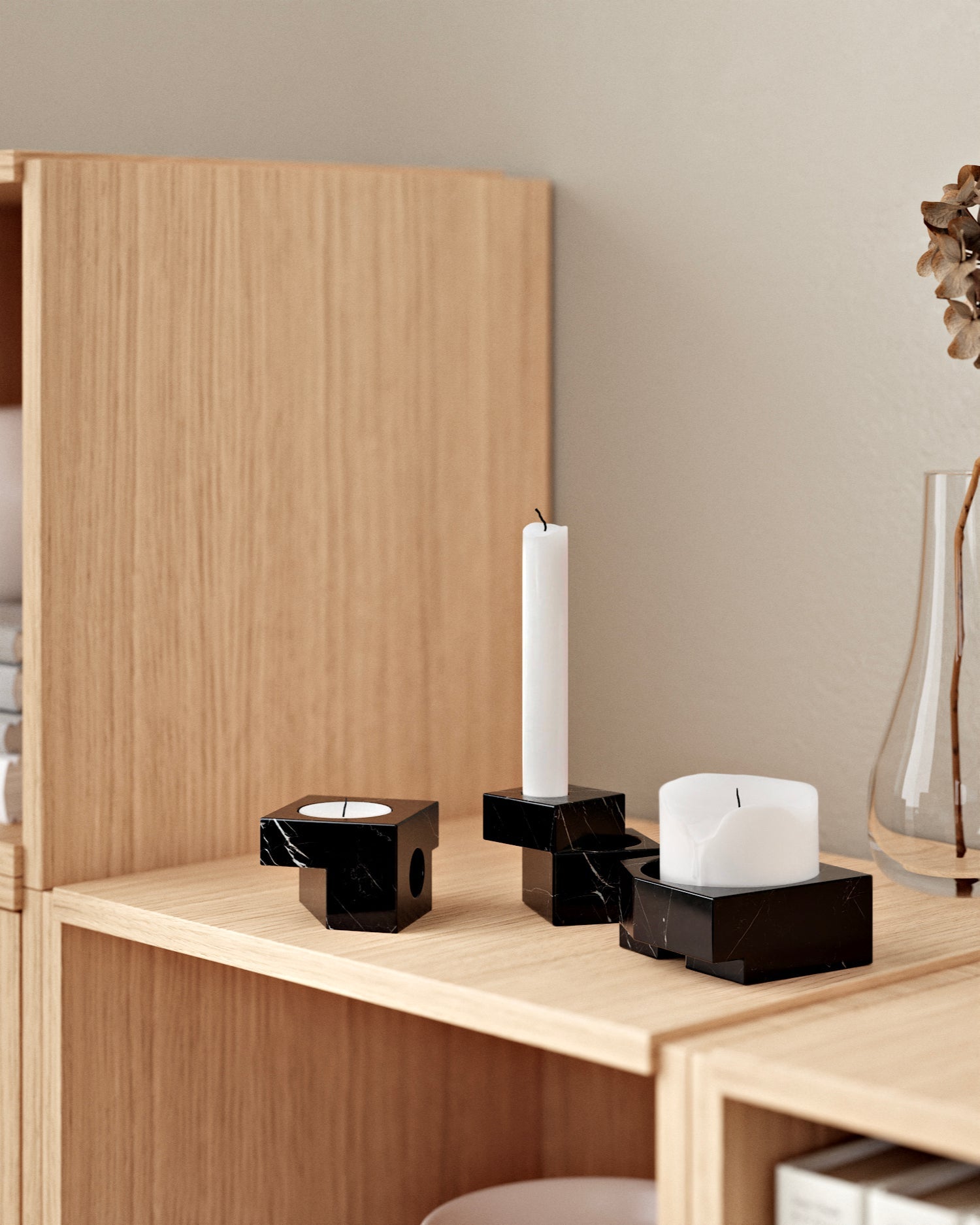WOUD Jeu de Dés 1 Candle Holder lifestyle image
