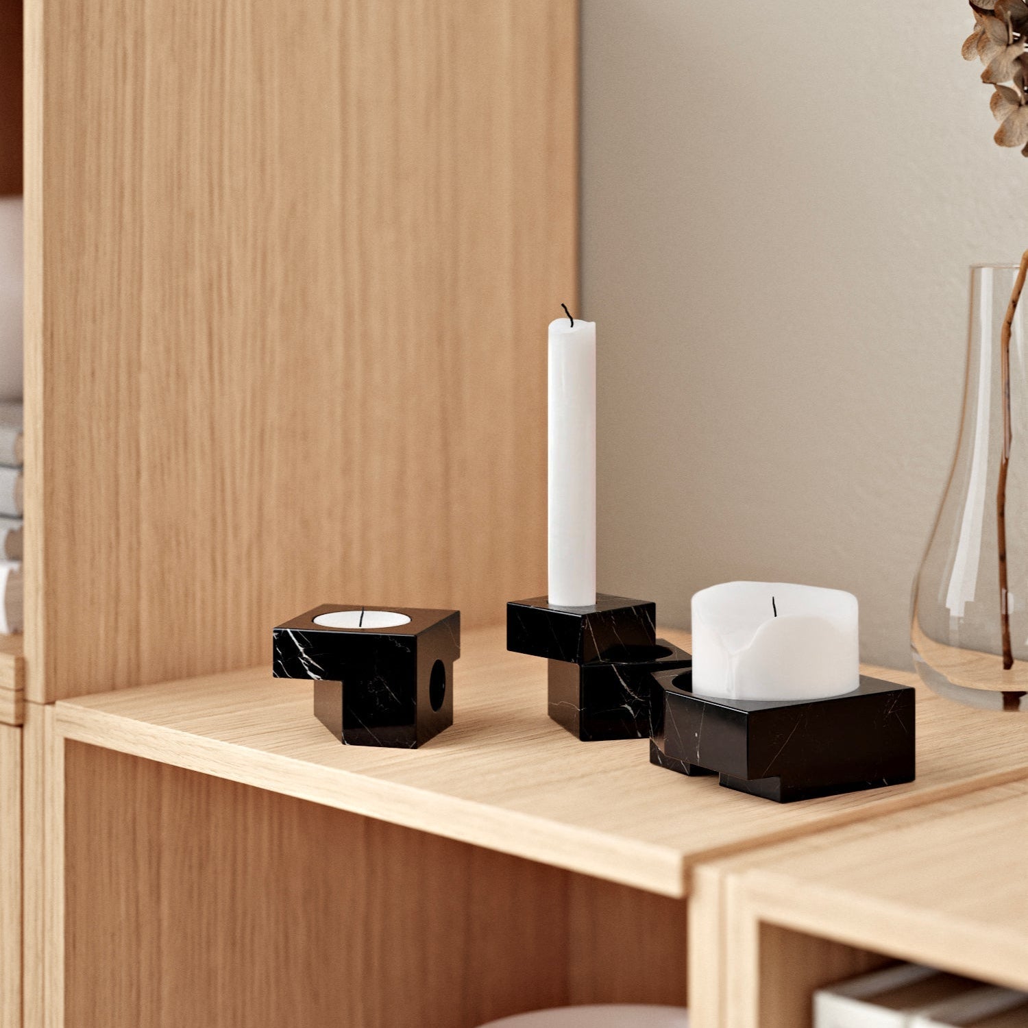WOUD Jeu de Dés 1 Candle Holder lifestyle image