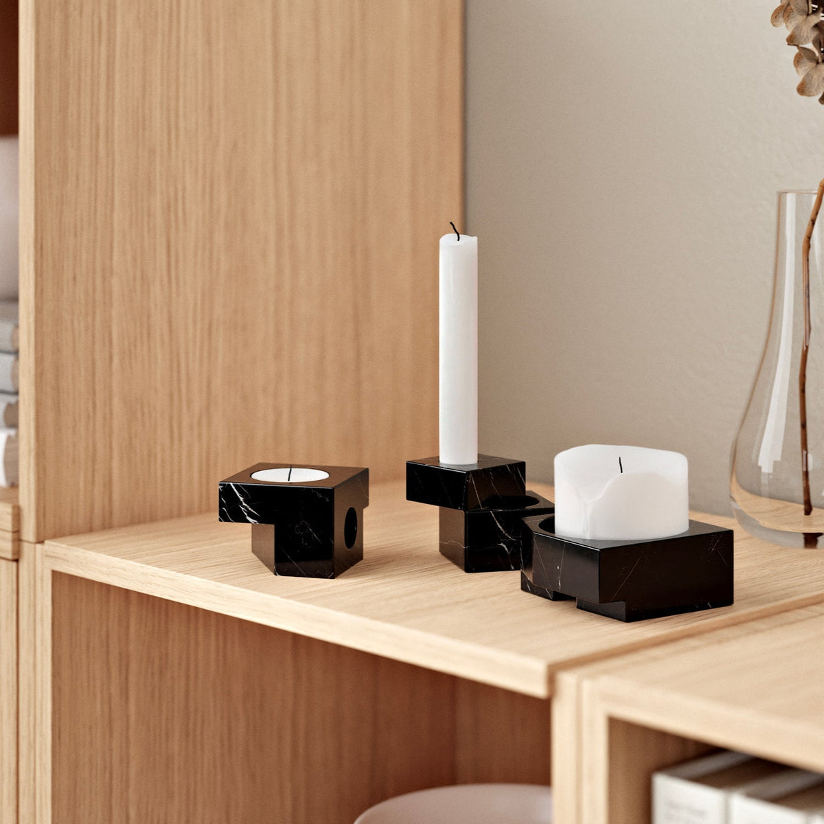 WOUD Jeu de Dés 2 Candle Holder lifestyle image