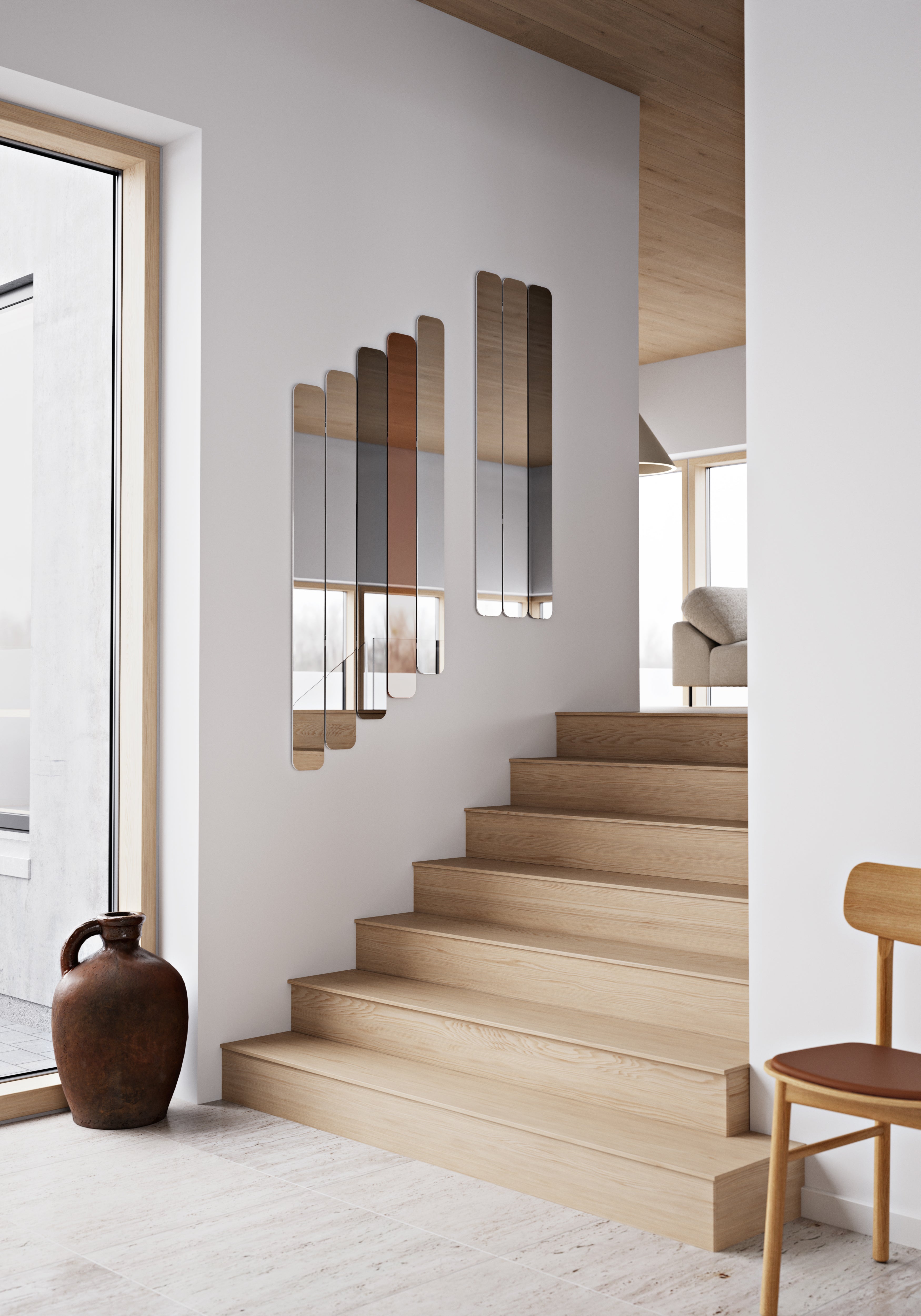 WOUD Logs Mirror lifestyle image