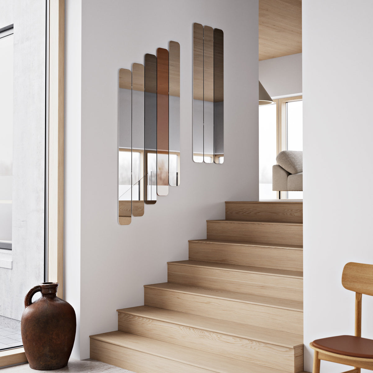 WOUD Logs Mirror lifestyle image
