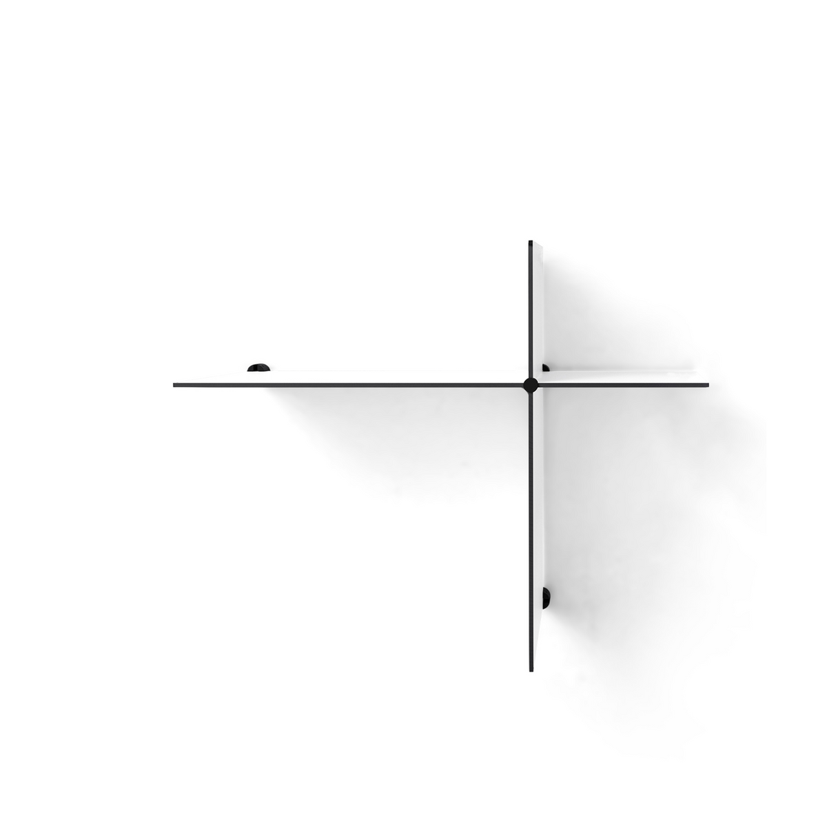Bent Hansen Up the Wall Shelf Set in white, laminate