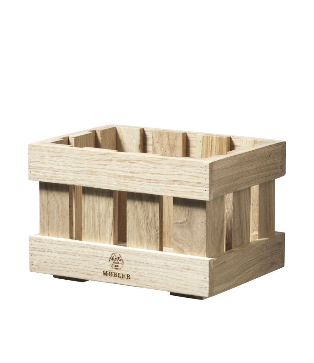 FDB Møbler Æbletoft Apple box in solid oak