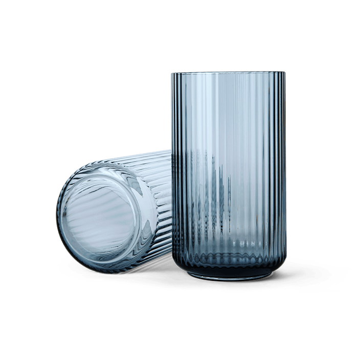 Lyngby Porcelain Glass Vases