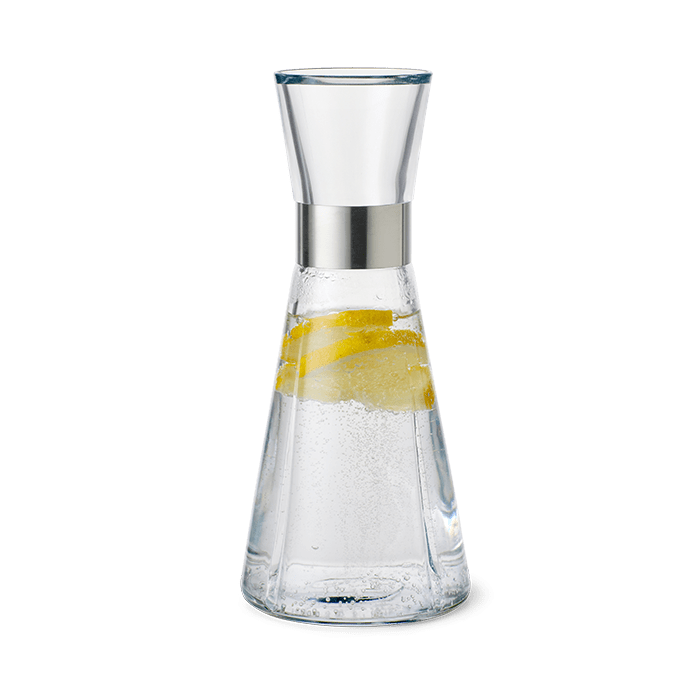 Rosendahl Grand Cru Carafes in mouth-blown glass, designed by Erik Bagger, Danish design heritage.