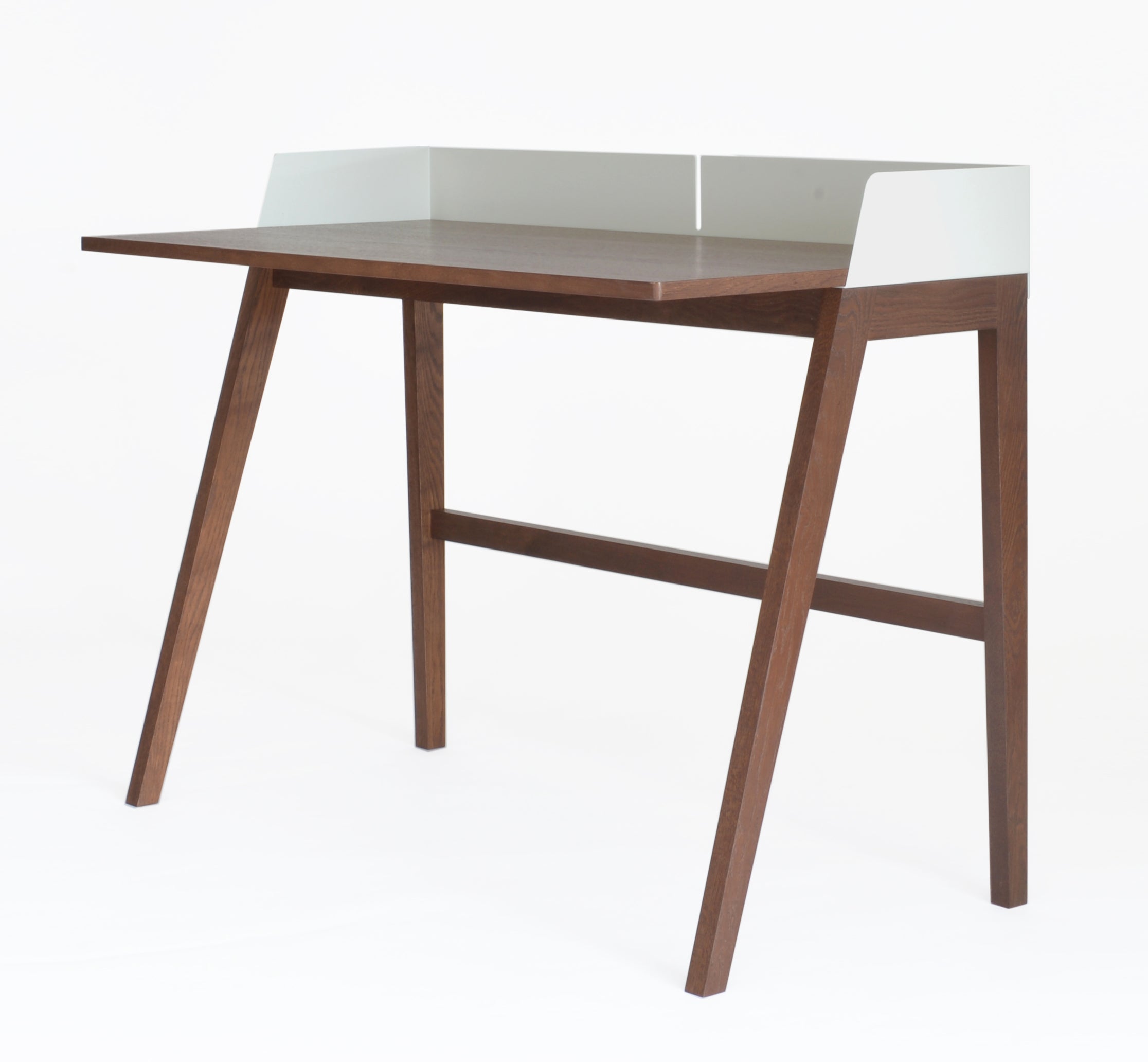 Brockwell desk in walnut by Case furniture, sustainable office piece from Comosum
