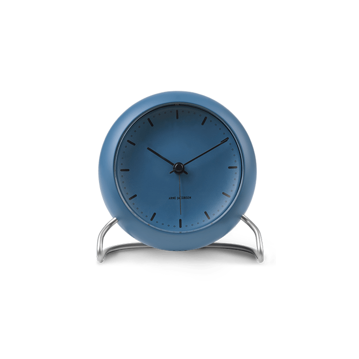 Arne Jacobsen City Hall Table Clock, Ø: 4.3"