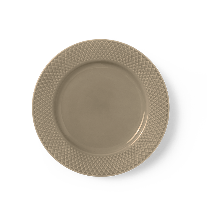 Lyngby Porcelæn Rhombe Earth Plate