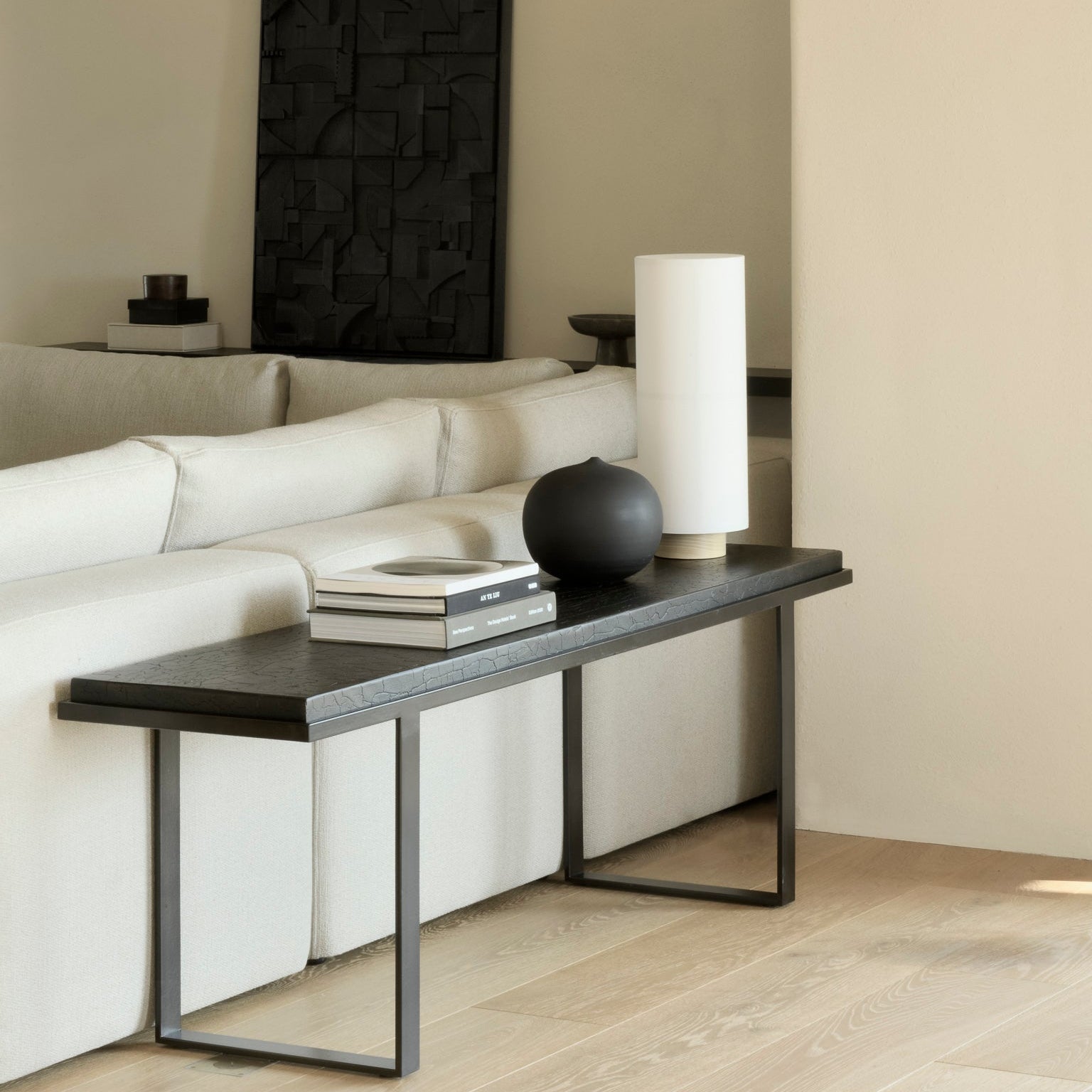 Ethnicraft Stability Console, FSC-certified solid wood furniture by Belgian brand