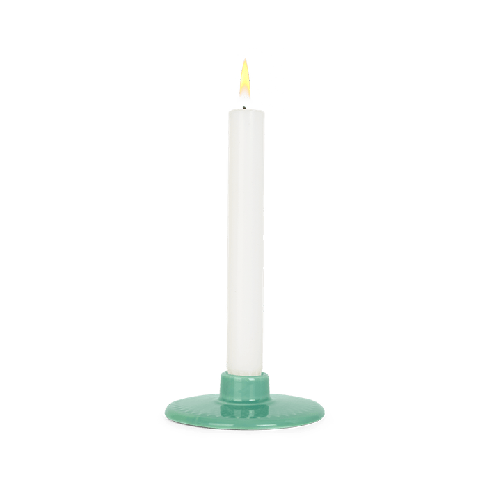 Lyngby Porcelain Rhombe Color Candle Holders