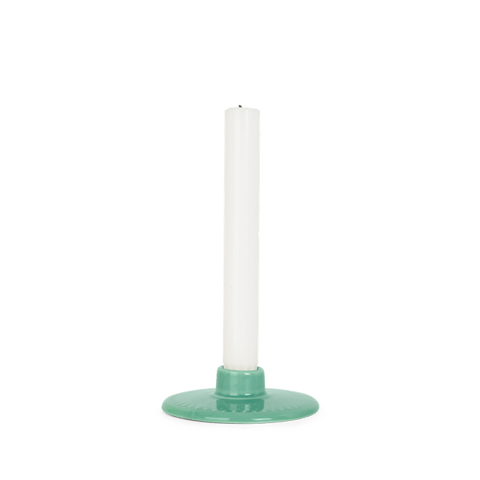 Lyngby Porcelain Rhombe Color Candle Holders