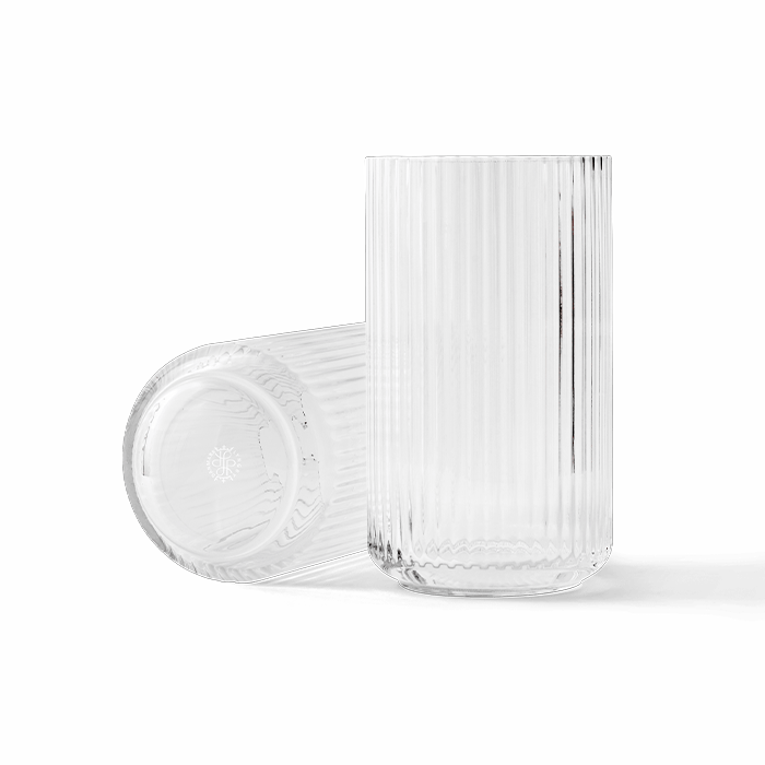 Lyngby Porcelain Glass Vases