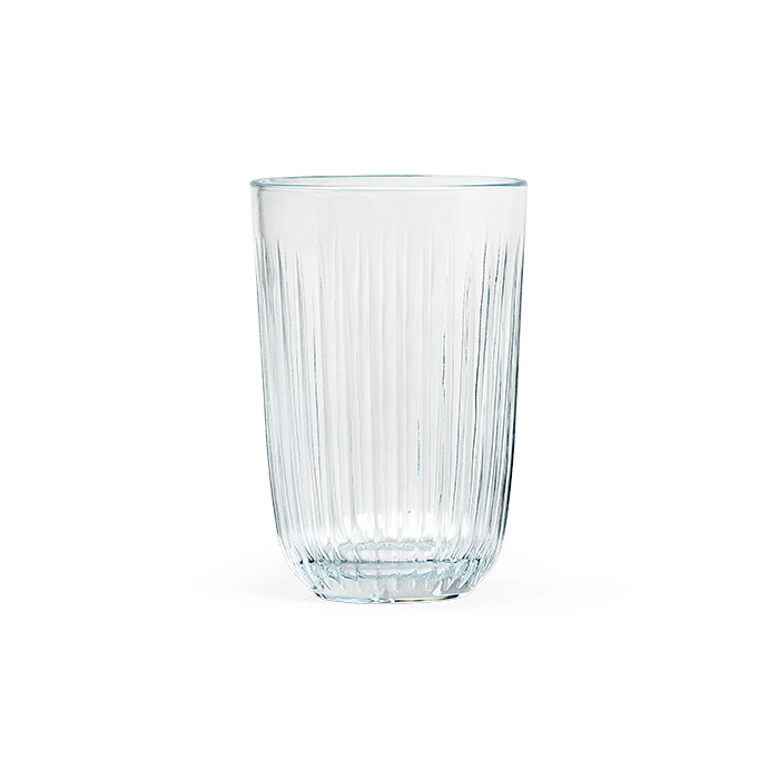 Kähler Hammershøi Glasses in mouth-blown glass, by Hans-Christian Bauer, B Corp certified Danish ceramic since 1839.