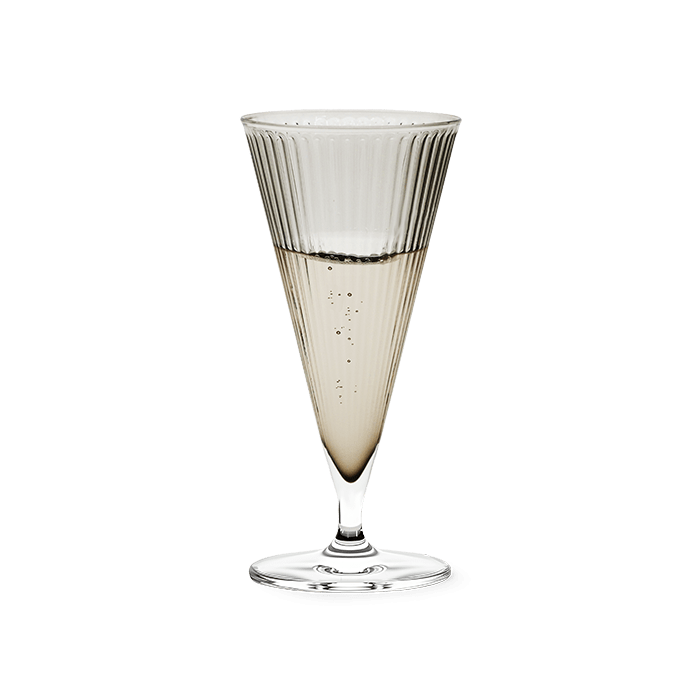 Rosendahl GC Nouveau in mouth-blown glass, designed by Erik Bagger, Danish design heritage.