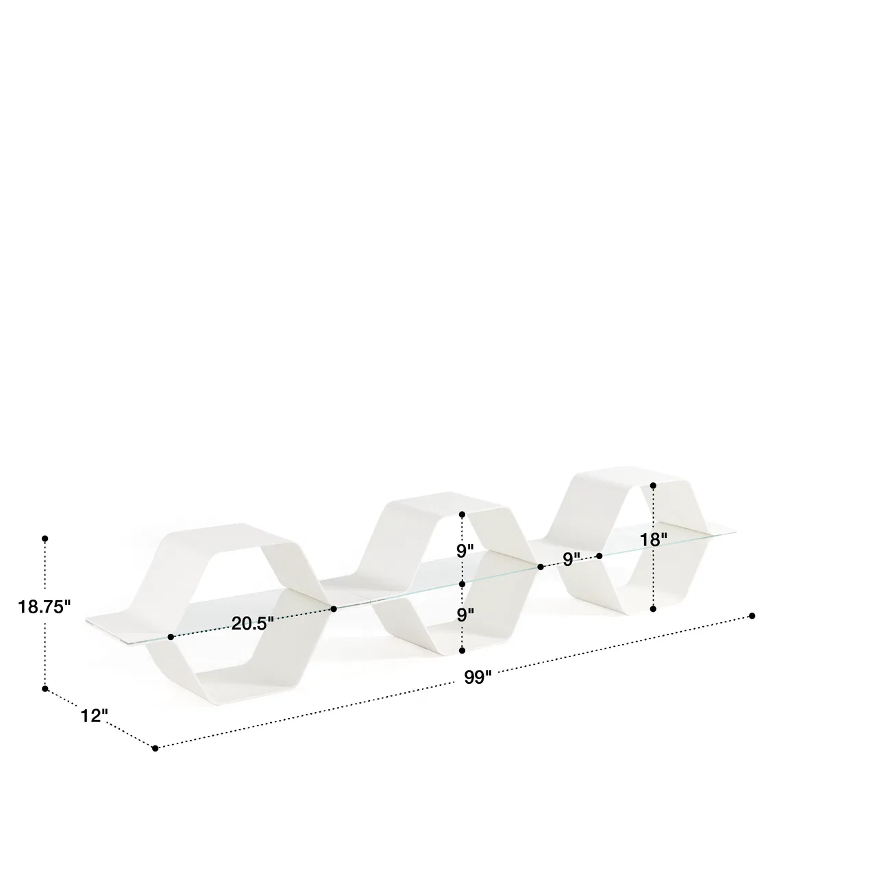 Honeycomb Modular Shelving