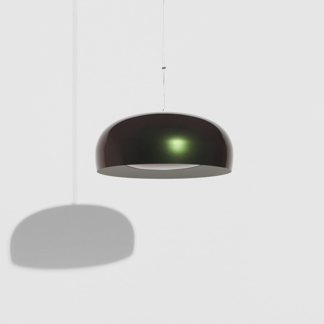 Petite Friture Brush Pendant Light in green