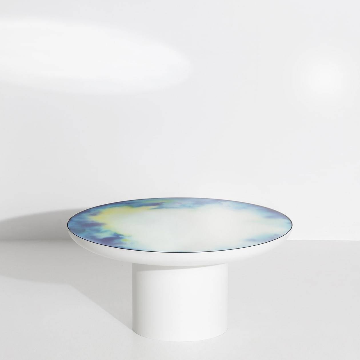 Petite Friture Francis Mirror Coffee Table in lacquered metal, designed by Constance Guisset
