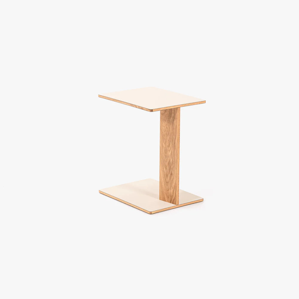 Overhang Rectangular Side Table