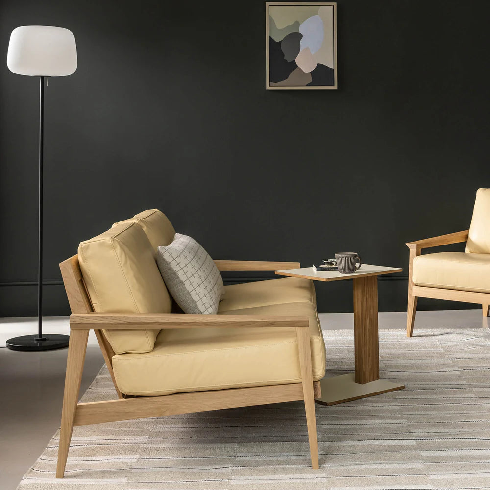 Overhang Rectangular Side Table