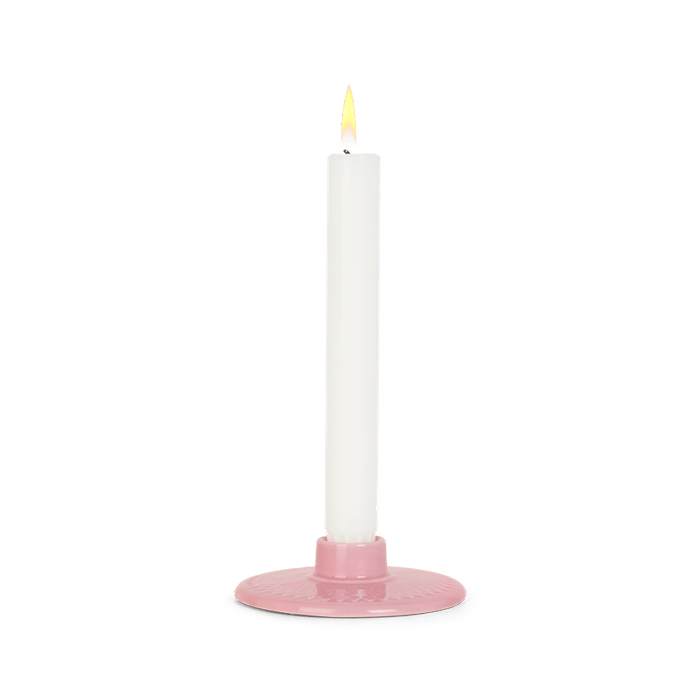 Lyngby Porcelain Rhombe Color Candle Holders