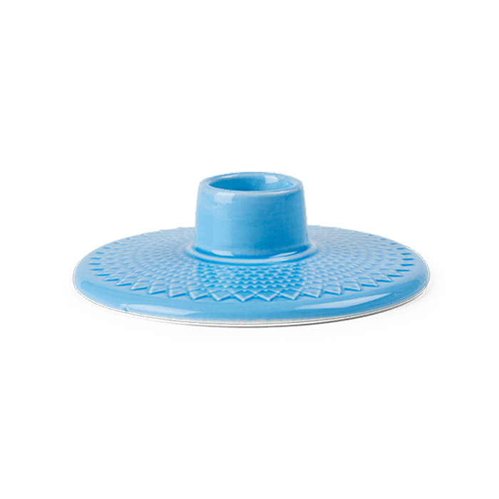 Lyngby Porcelain Rhombe Color Candle Holders