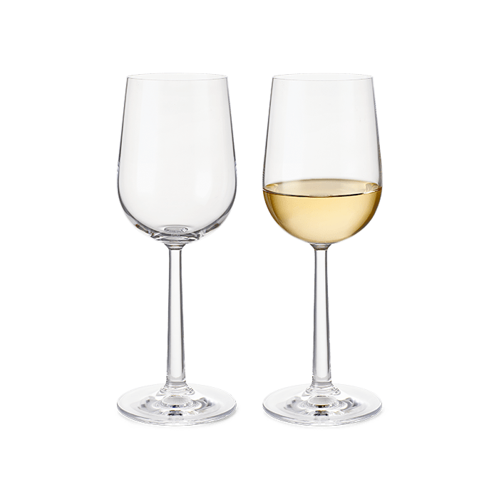 Rosendahl Grand Cru Glassware in mouth-blown glass, designed by Erik Bagger, Danish design heritage.