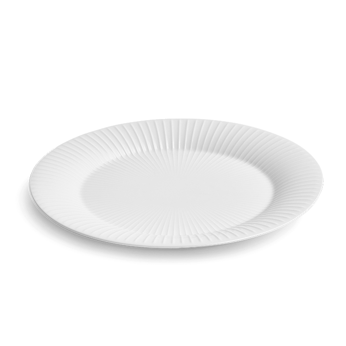 Kähler Hammershøi Serveware in glazed stoneware, by Hans-Christian Bauer, B Corp certified Danish ceramic since 1839.