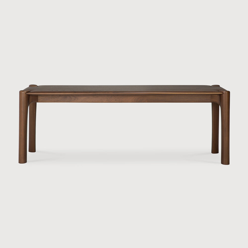 Ethnicraft PI Bench in teak, FSC-certified solid teak