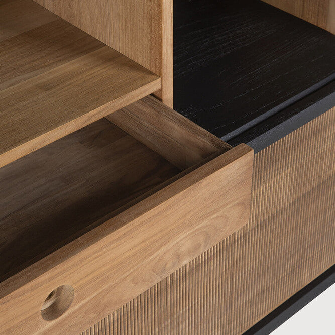 Ethnicraft Oscar Sideboard, FSC-certified solid wood furniture by Belgian brand