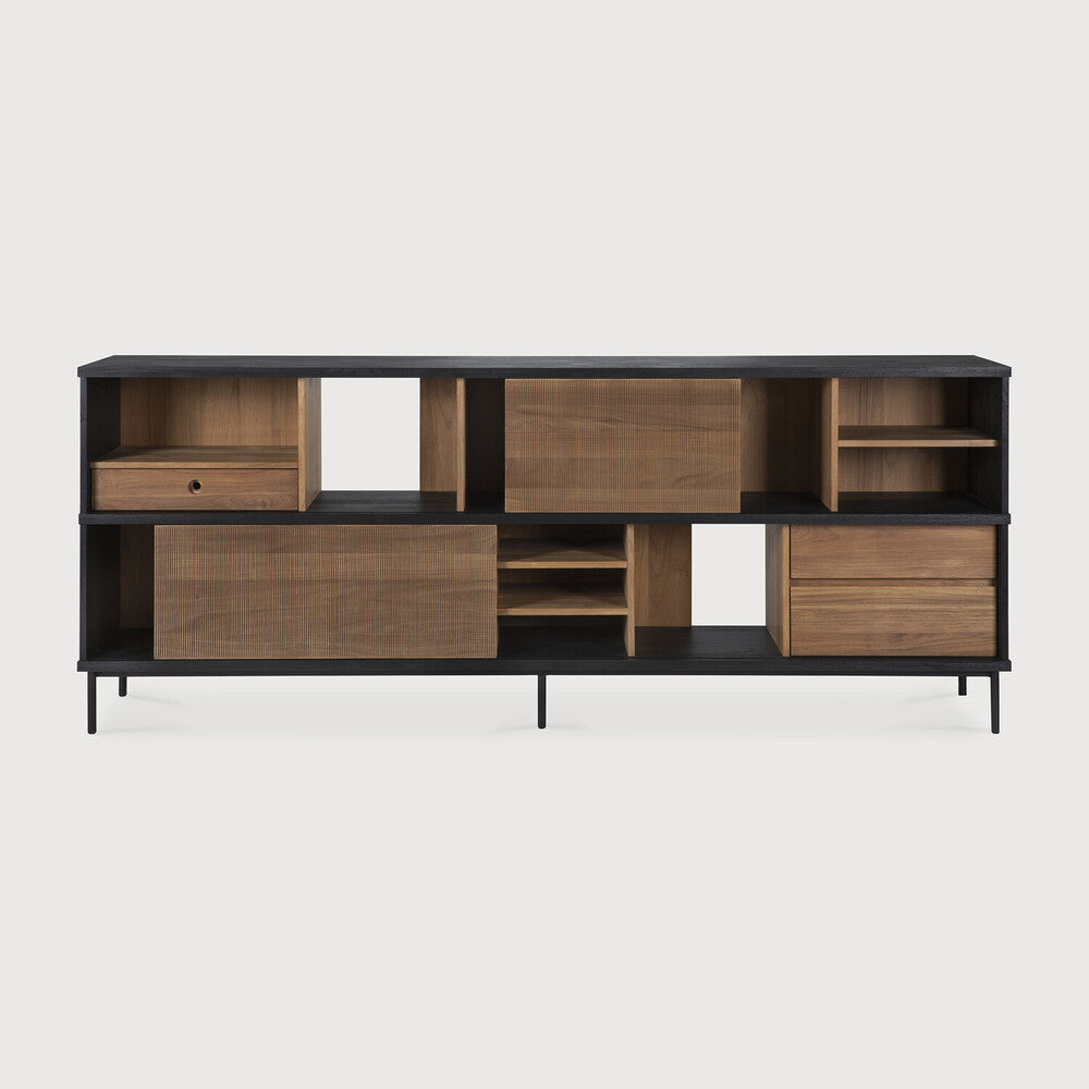 Ethnicraft Oscar Sideboard, FSC-certified solid wood furniture by Belgian brand