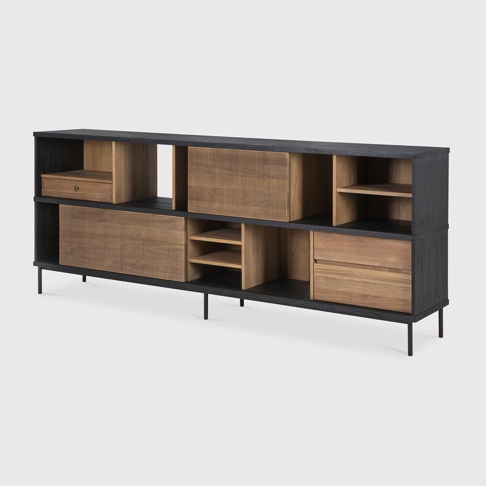Ethnicraft Oscar Sideboard, FSC-certified solid wood furniture by Belgian brand