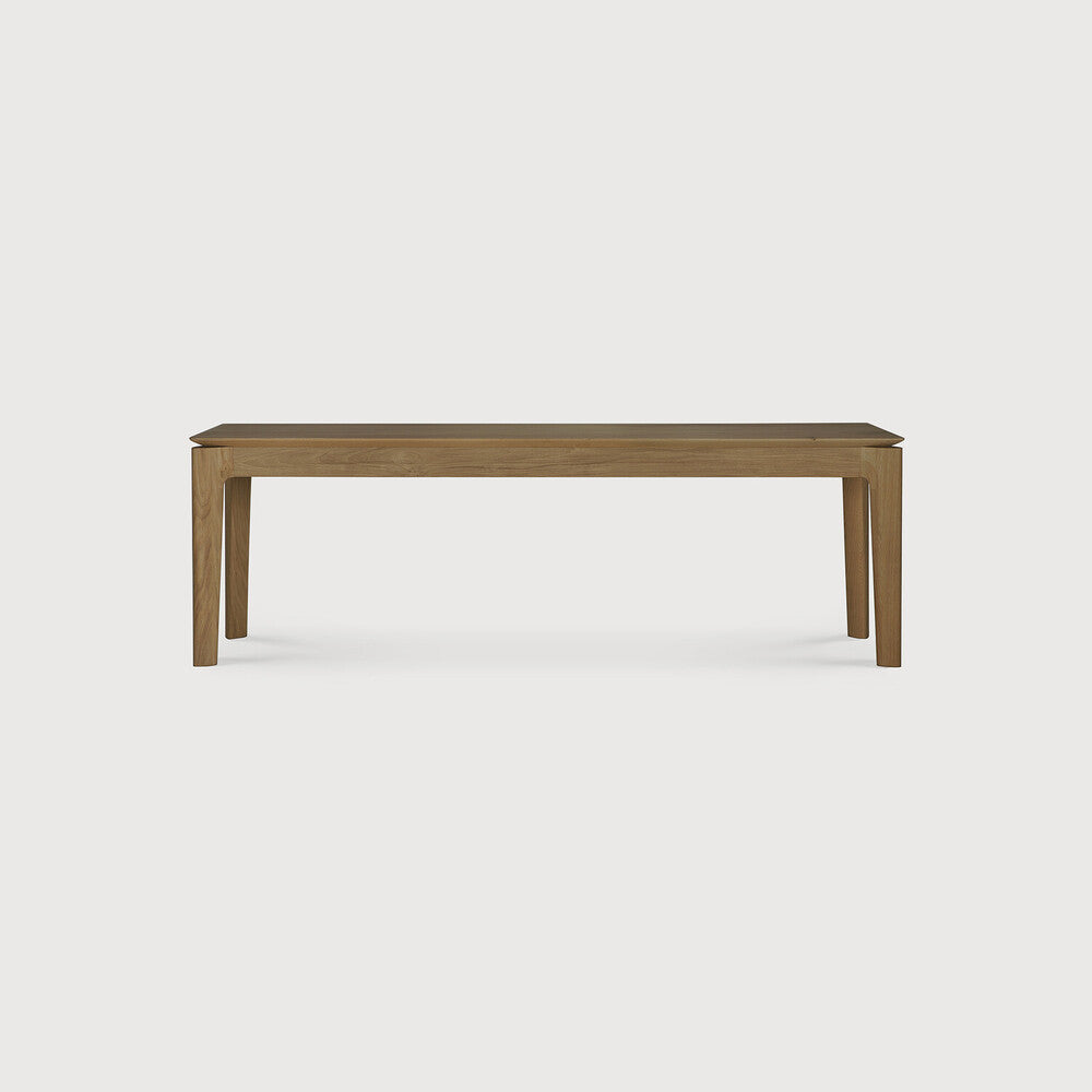 Ethnicraft Bok Bench in teak, FSC-certified solid teak, Belgian solid wood furniture