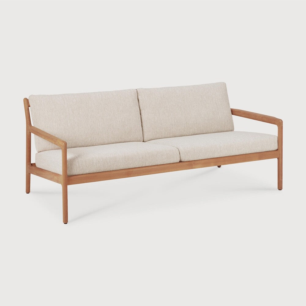 Ethnicraft Jack Outdoor Lounge Chair Frame with FSC-certified solid teak frame