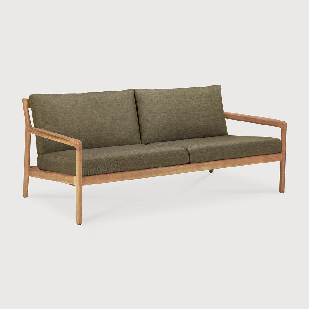 Ethnicraft Jack Outdoor Lounge Chair Frame with FSC-certified solid teak frame