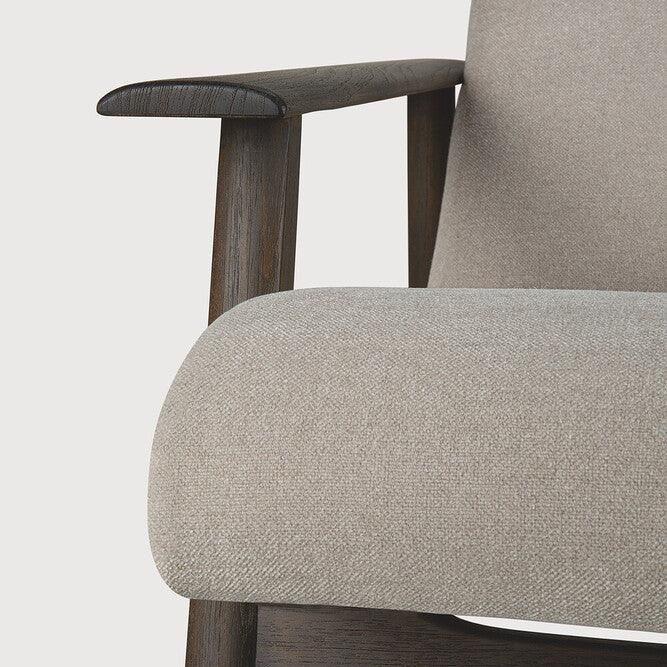 Ethnicraft Aspekt Lounge Chair with FSC-certified solid teak frame