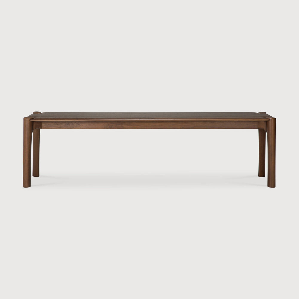 Ethnicraft PI Bench in teak, FSC-certified solid teak