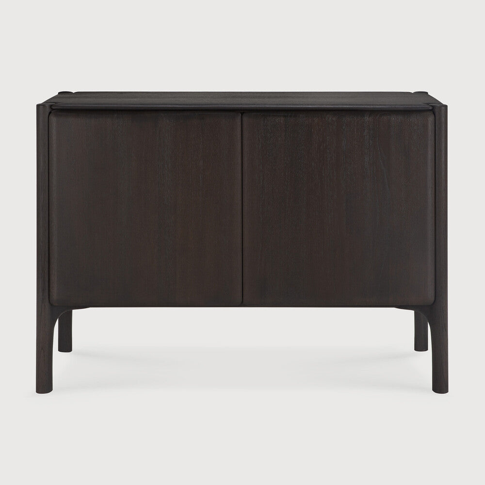 Ethnicraft PI Sideboard in teak, FSC-certified solid teak with varnished finish