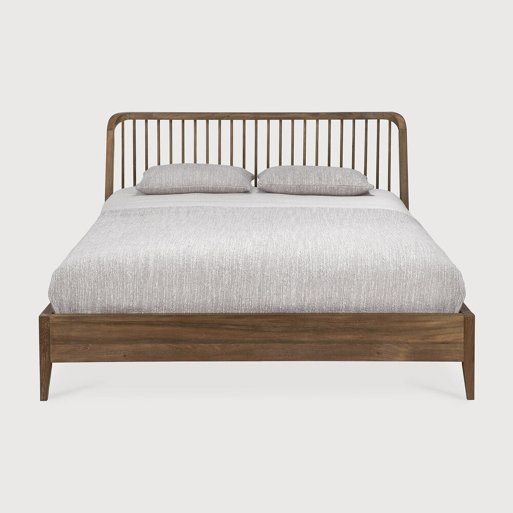 Reclaimed Teak Spindle Bed