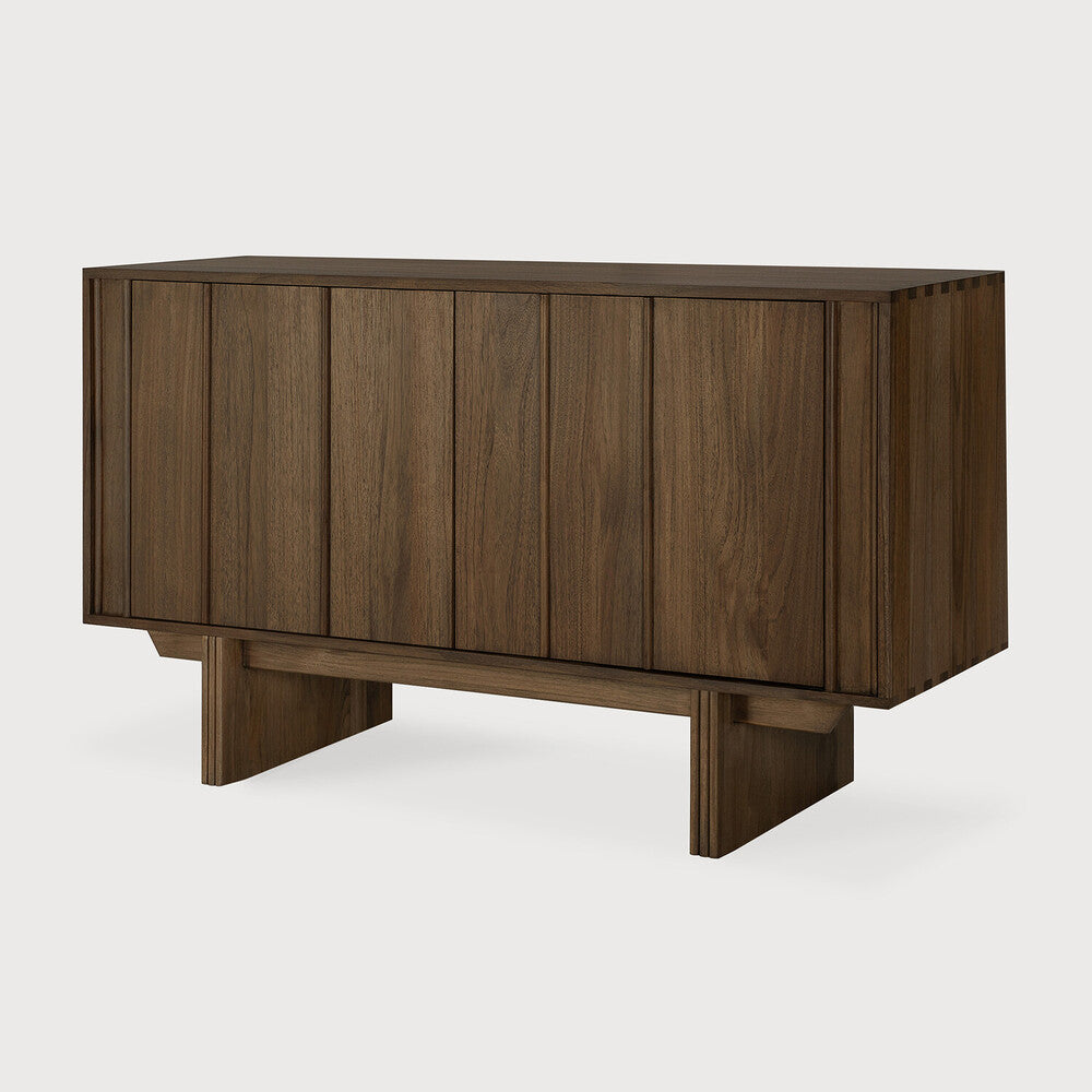 Ethnicraft Pillar Sideboard in teak, FSC-certified solid teak