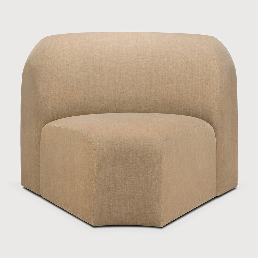 Ethnicraft Bulky Modulador Sofa with FSC-certified solid wood frame, Belgian design