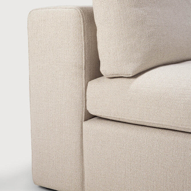 Ethnicraft Mellow Modular Sofa with FSC-certified solid wood frame, Belgian design