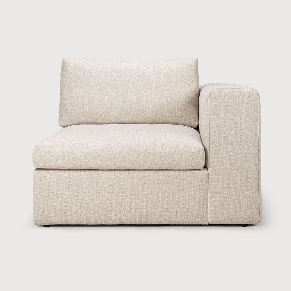Ethnicraft Mellow Modular Sofa with FSC-certified solid wood frame, Belgian design