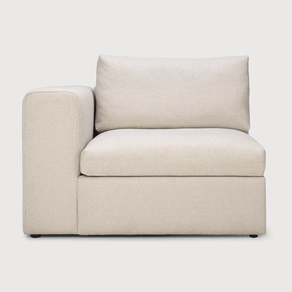 Ethnicraft Mellow Modular Sofa with FSC-certified solid wood frame, Belgian design