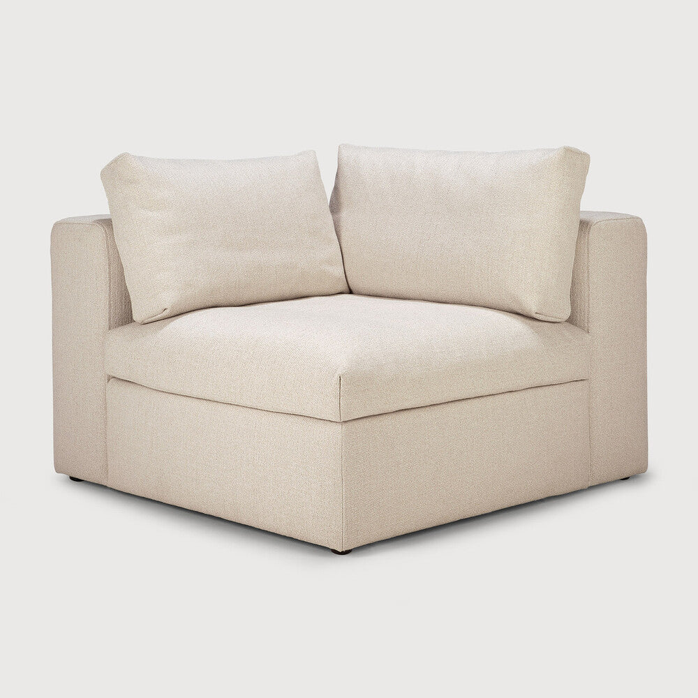 Ethnicraft Mellow Modular Sofa with FSC-certified solid wood frame, Belgian design
