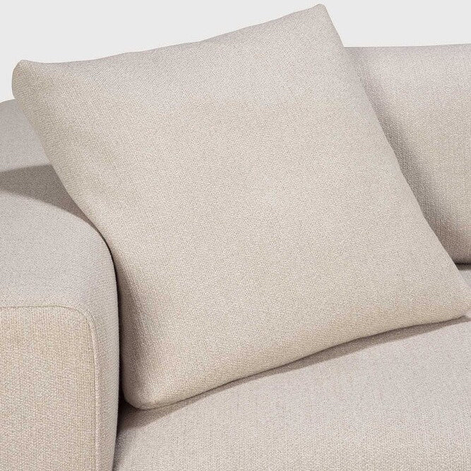 Ethnicraft Mellow Cushion, woven outdoor textile by Belgian brand Ethnicraft