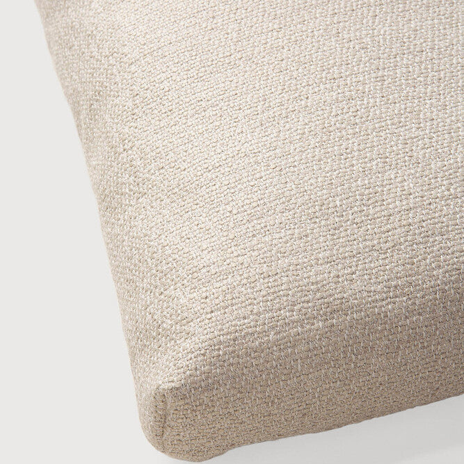 Ethnicraft Mellow Cushion, woven outdoor textile by Belgian brand Ethnicraft
