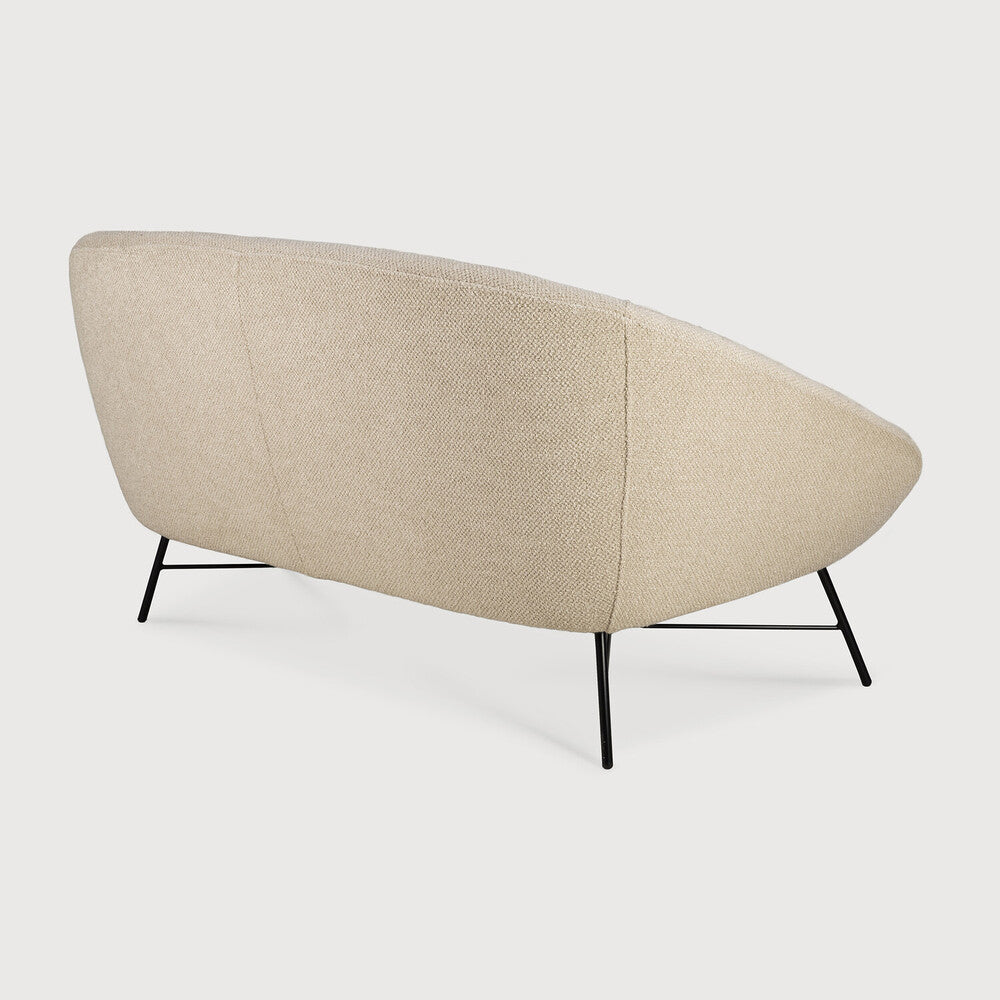 Ethnicraft Barrow Sofa with FSC-certified solid wood frame, Belgian design