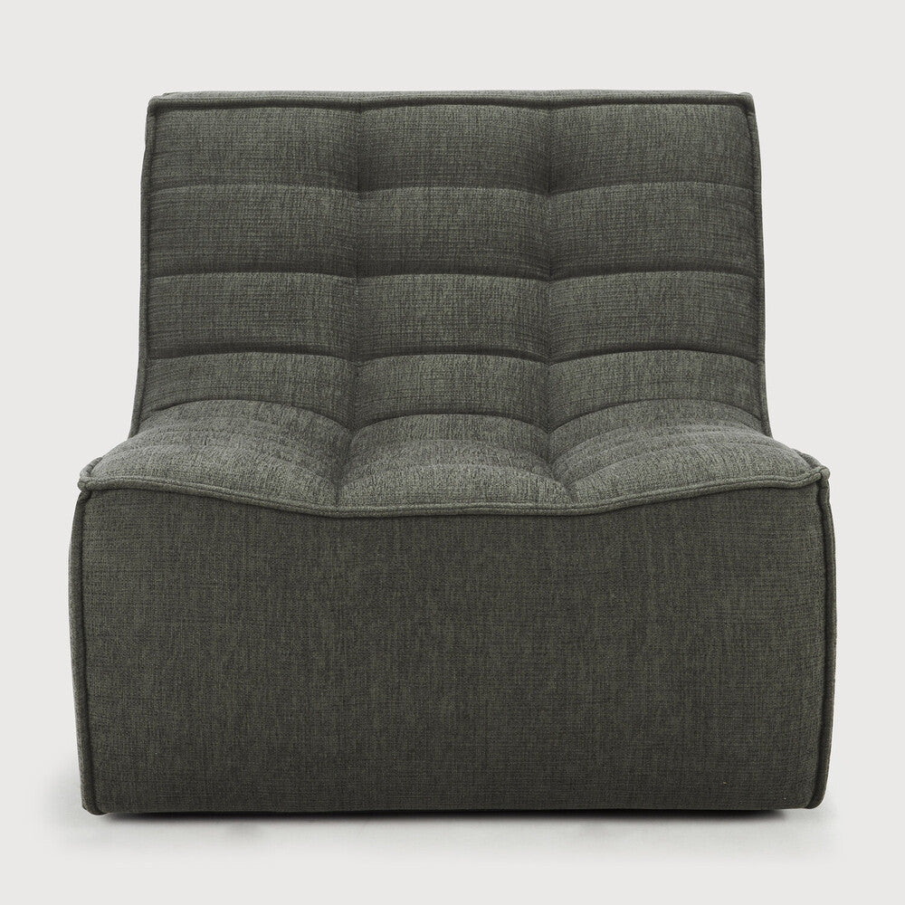 Ethnicraft N701 One Seater, FSC-certified solid wood furniture by Belgian brand