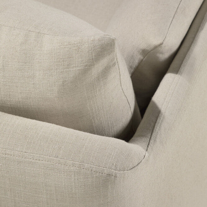 Ethnicraft Weave Sofa with FSC-certified solid wood frame, Belgian design
