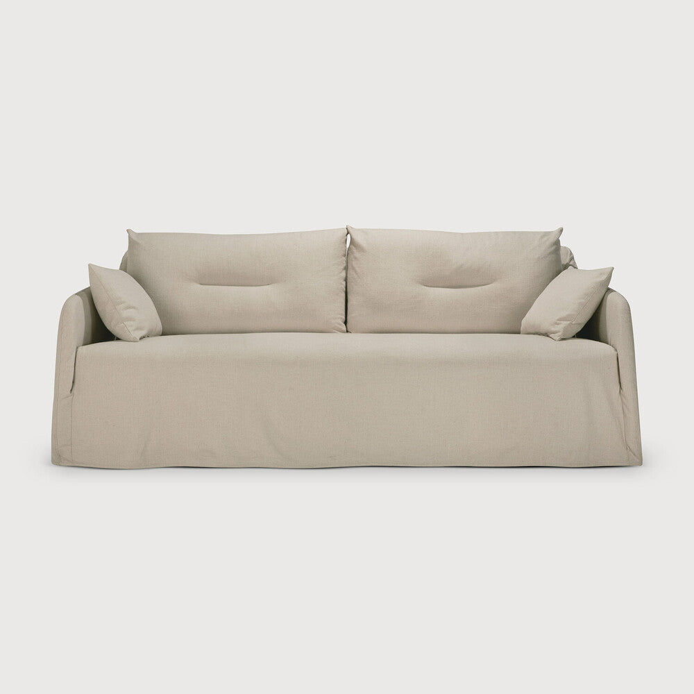 Ethnicraft Weave Sofa with FSC-certified solid wood frame, Belgian design